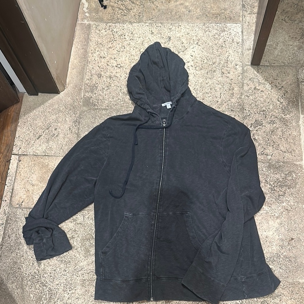 Men's Gray Hoodie Sweater